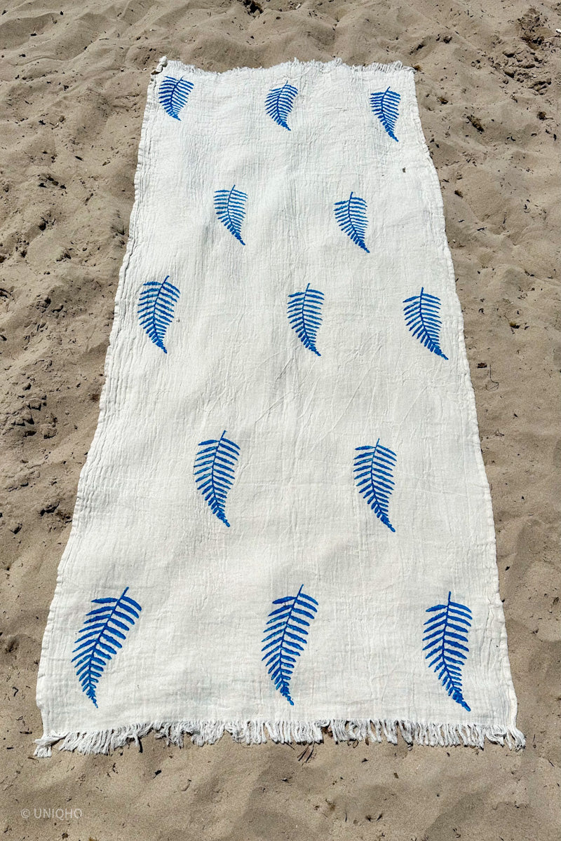 Beach Towel, Pestamal, Red Coral