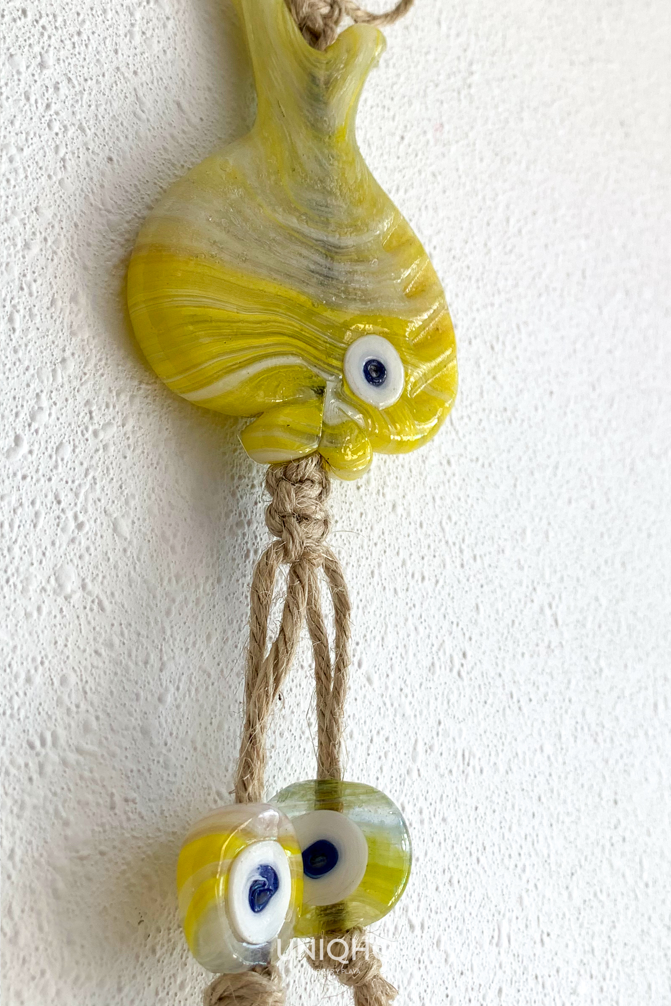 Decoración de pared, Pez Nazar, Amarillo