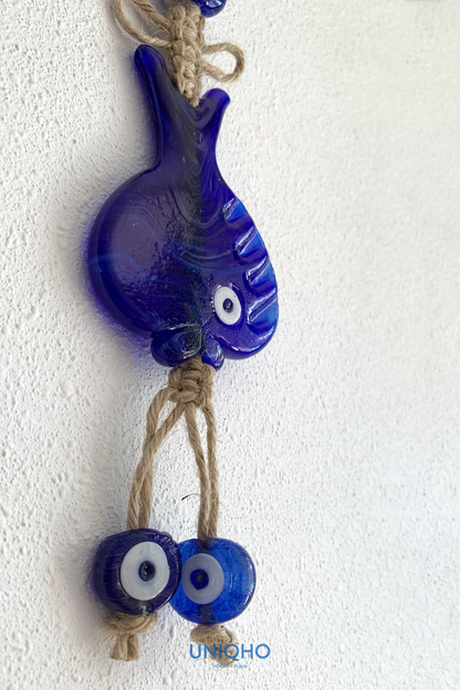 Decoración de pared, Pez Nazar, Azul Oscuro