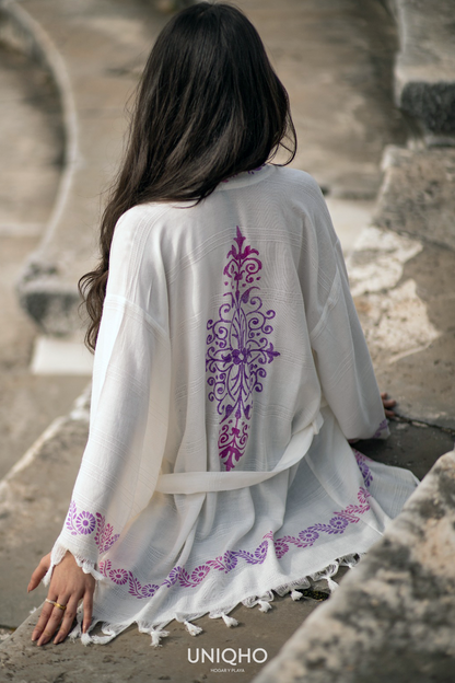 Kimono, Ropa de Playa, Morado